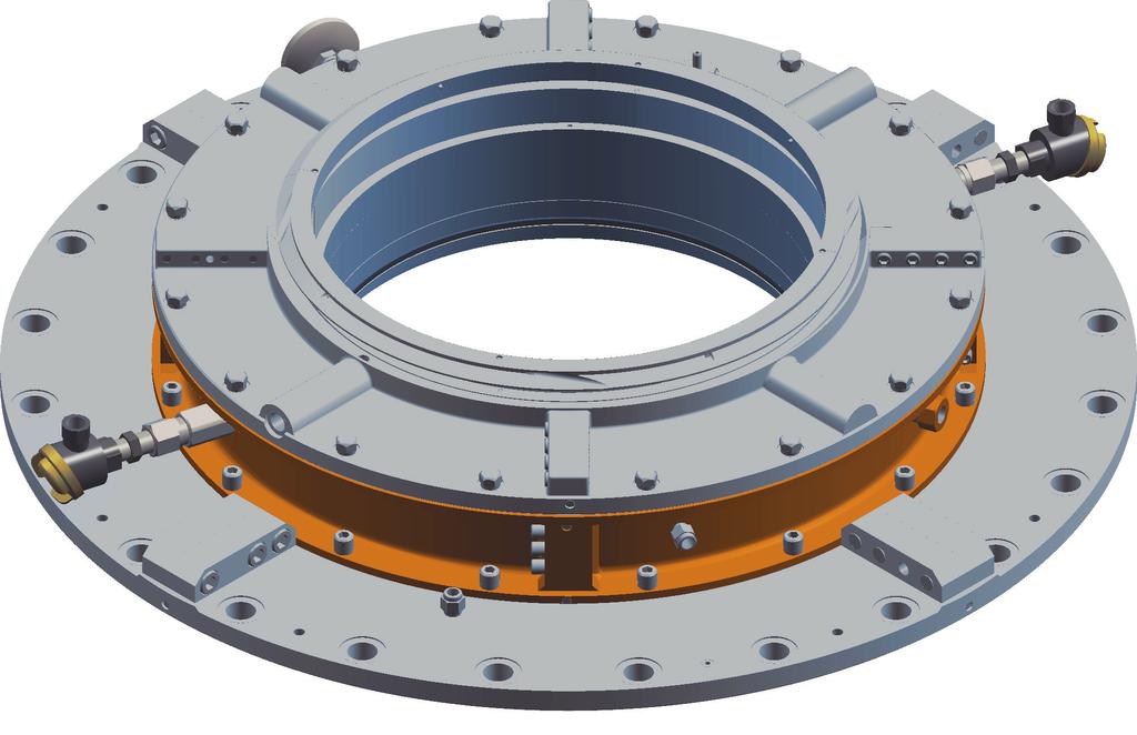 TURBINE SEAL: AXIAL TYPE DESIGN Our axial type seals are specifically designed for application to hydroelectric turbines and large water pumps for sewage handling, filtration, irrigation, and more.