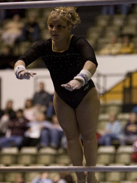 Fine tuned Once a self confessed sloppy gymnast, senior Ashley Khederian has cleaned up all of her routines for her final goaround with the Tigers.