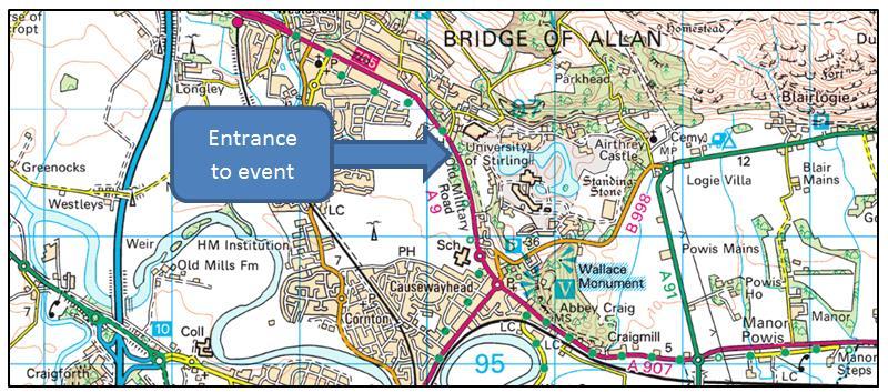 Sprint Competition Information Friday 30 th September 2016 Airthrey Castle & Stirling University Planner - Graham Gristwood (Forth Valley Orienteers) Organiser - Jon Cross (Forth Valley Orienteers)