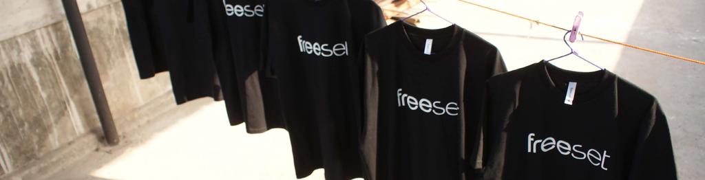 ABOUT FREESET TEES Freeset exists for the many women who have never had the choice to be free. We care about the thousands in West Bengal who are vulnerable to sex trafficking.