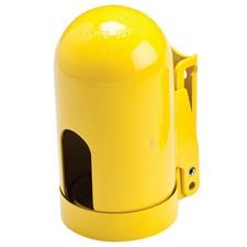 Gas cylinder cap A device to prevent opening.
