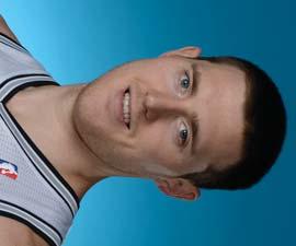ARON BAYNES BAYNES BIO HOW ACQUIRED: Signed by the Spurs on 1/23/13 16 CENTER 6-10 260 SECOND SEASON WASHINGTON ST. 12/9/1986 2013-14: Appeared in 53 games, including four starts, averaging 3.