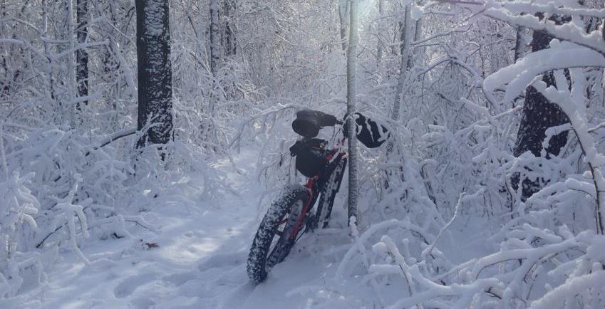explore snow-covered singletrack trails.
