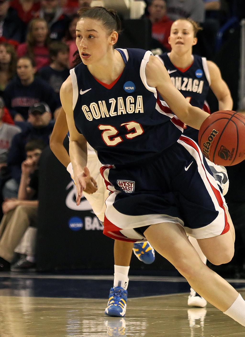 The Bulldogs won their unprecedented eighthstraight West Coast Conference regular-season title with a 14-2 mark but fell in the championship game of the league tournament. Gonzaga, the No.