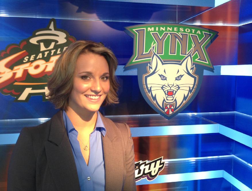 KAYLA STANDISH was selected as the 19th pick in the 2012 WNBA Draft by the Minnesota Lynx, becoming the third player in Zag women s basketball history to be drafted by the WNBA.