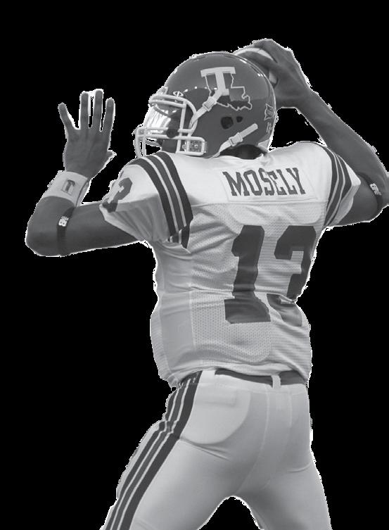 ) For the season, Mosley -- who possesses the strongest arm of the group -- completed 24-of-49 passes for 321 yards and three touchdowns while throwing only one interception.