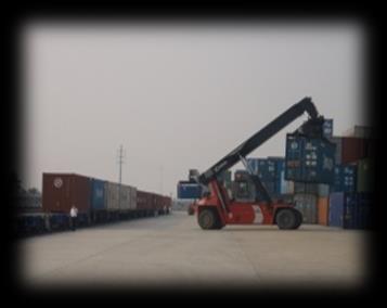 Uiwang ICD Cargo flow of rail based