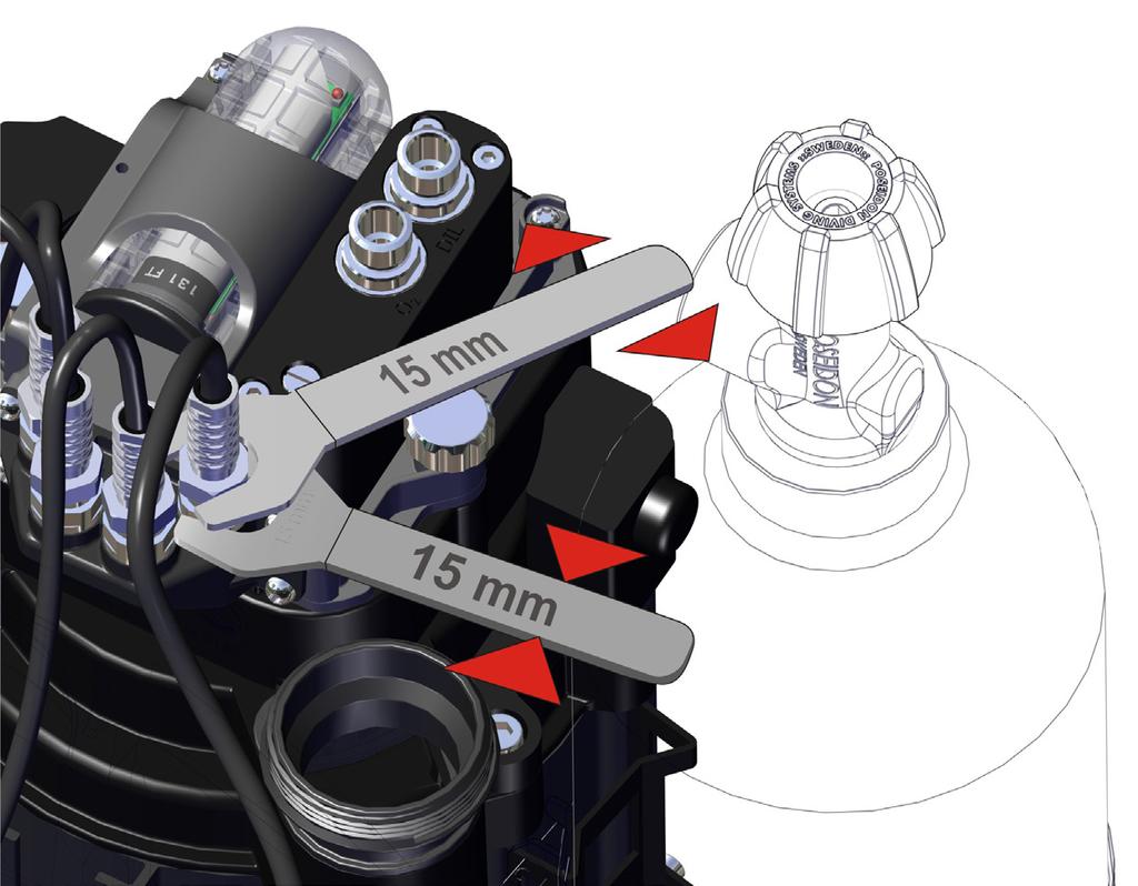 Poseidon SE7EN User Manual Appendix 3 Page 91 Appendix 3 - SE7EN connected to M28 Pre-dive procedures The Poseidon SE7EN is a compact and very powerful life-support system that offers an