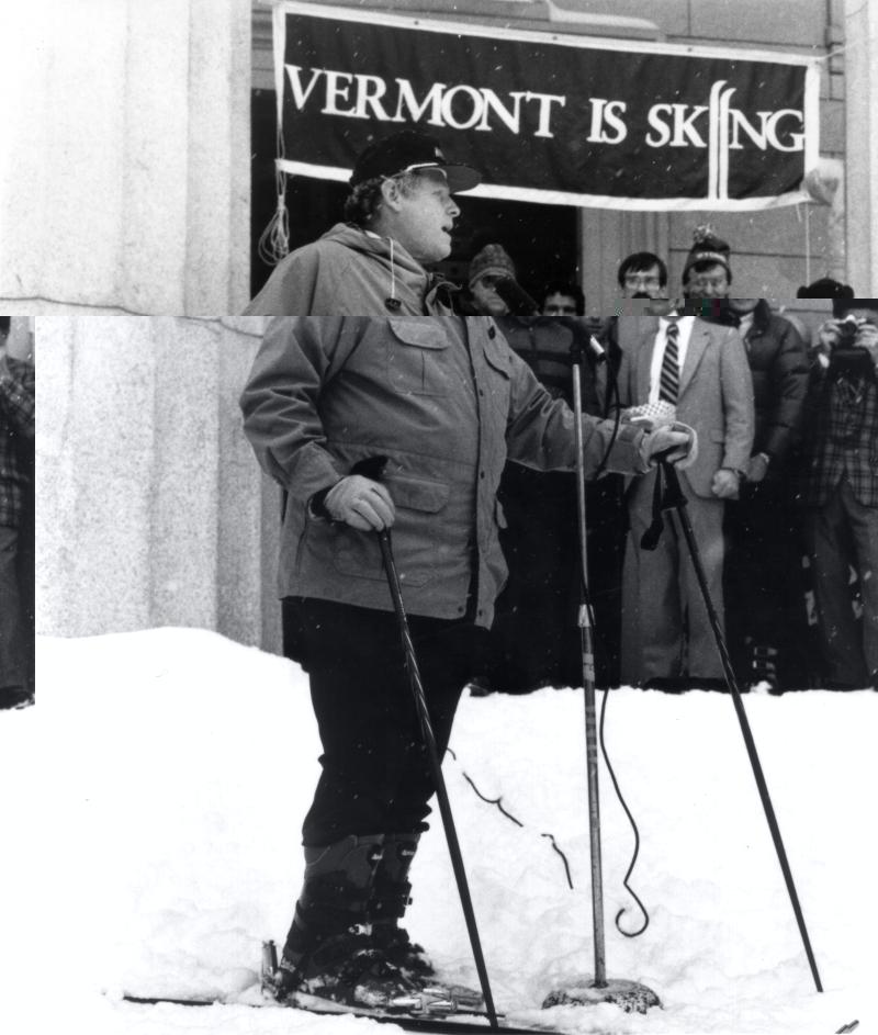 Governor Snelling Montpelier, Vermont 1977-1985 LS 07994 As ski areas