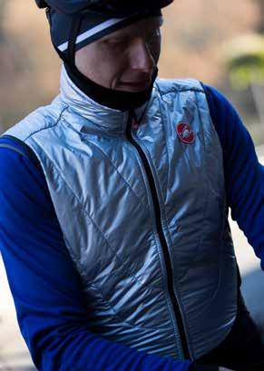 warmth with the minimum weight and bulk for your fall and spring coolweather rides.
