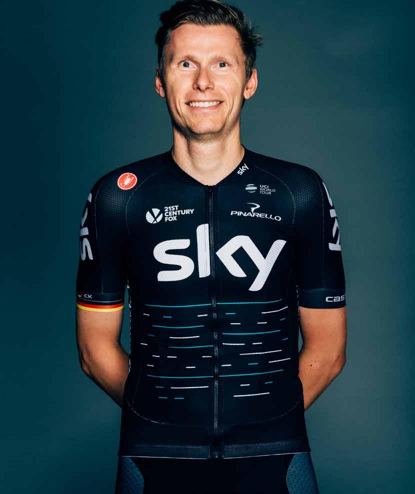 CHRISTIAN KNEES: SUPER- DOMESTIQUE AND UNSUNG HERO With 13 grand tours under his belt, Christian Knees is one of Team Sky s strongest domestiques.