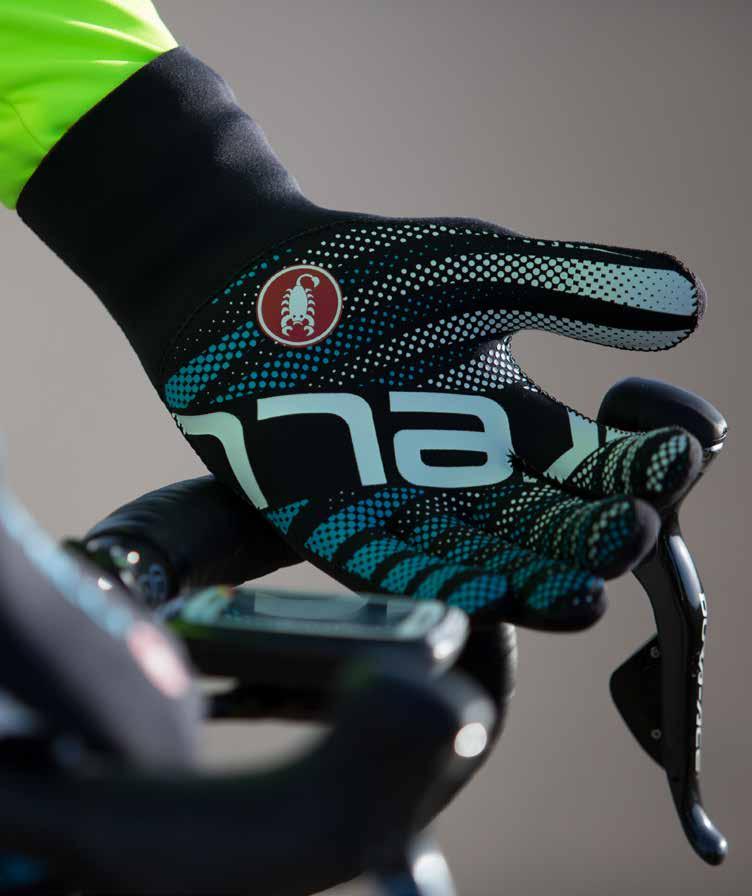 3mm neoprene insulation to keep your hands warm in wet conditions Grip print on palm Extended neoprene cuff to keep the wind and rain out 186 /SKY BLUE 032 YELLOW FLUO 023 RED WET DILUVIO LIGHT GLOVE