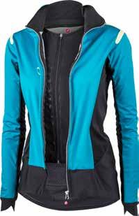waterproofing for wet rides Gore Windstopper 150 fabric provides wind protection with high