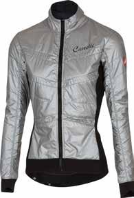 zipper Maximum warmth with minimum weight PrimaLoft 40 insulation and woven inner liner Nylon ripstop outer layer to keep the wind off Vent holes to let moisture escape 3 rear pockets Reflective