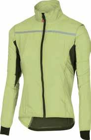 keep you dry Mesh breathable panels on sides Stretch Torrent waterproof fabric insert on back Extremely packable YKK Vislon zipper Front and rear reflectivity SUPERLIGHT PROTECTION We put a lot of