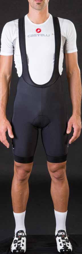 SIZE CHARTS At Castelli, we obsessively test and refine to give you the best fitting, highest performance cycling apparel. 1 4 2 3 3 1 On the bike, your Castelli jersey should fit close to the skin.