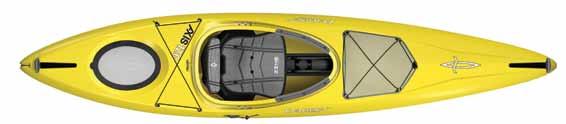 18 Unprecedented versatility. The Axis is ideal for the eclectic paddler who appreciates relaxing day trips on the lake, but may also enjoy the challenge of a running river or beginner rapids.
