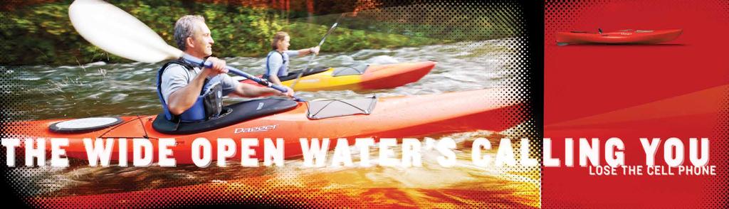 10 10 Recreational & Touring Kayaks Inspired by the performance engineering of our whitewater kayaks, Dagger s recreational and touring kayaks take this control of the water to the wide-open