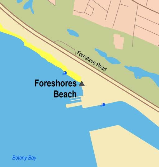 Sydney Region Southern Sydney (Sutherland and Southern Harbours) Foreshores Beach Beach Suitability Grade: VP.