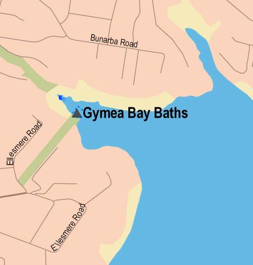 Sydney Region Southern Sydney (Sutherland and Southern Harbours) Gymea Bay Baths Beach Suitability Grade: P.