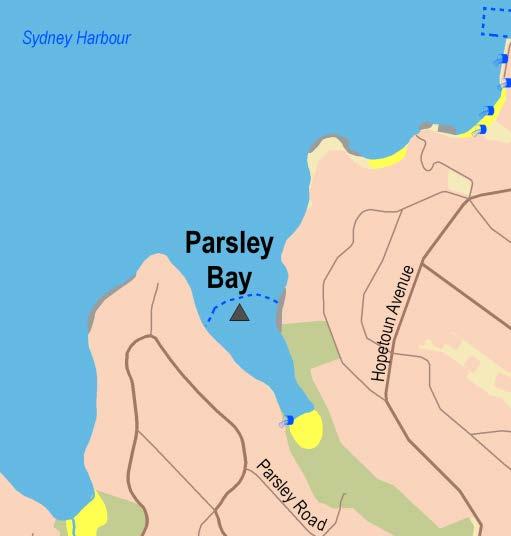 Sydney Region Central Sydney (Bondi to Little Bay and Sydney Harbour) Parsley Bay Beach Suitability Grade: G.