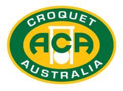 AUSTRALIAN CROQUET ASSOCIATION Tournament Expenses Estimate/Claim (Delete one) 1. Claimant 2. Event 3.1 Court Hire at $25 per court per day for courts required for competition.