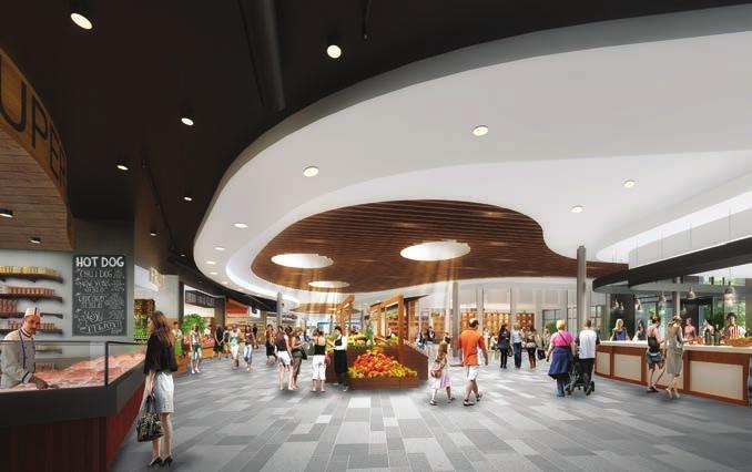 The new Lakelands shopping centre is due to open soon. NATURAL LIGHT is the future Andre Jones believes natural light in shopping centres is a worldwide trend that is now catching up in Australia.