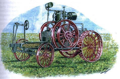 1 Uvod 8 osnova sodobnih traktorjev. Ta motor je bil prvič vgrajen v traktor leta 1923, serijsko pa so jih začeli vgrajevati leta 1926. Freulichov traktor (slika 1.