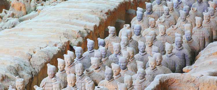 was discovered by accident in 1974. You will see the army of over 7,000 soldiers, archers, horses and chariots that has guarded Emperor Qin s tomb since 210BC.