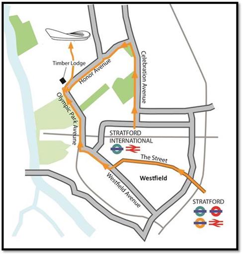 Directions Lee Valley VeloPark is situated in Abercrombie Road, Queen Elizabeth Olympic Park, London, E20 3AB.