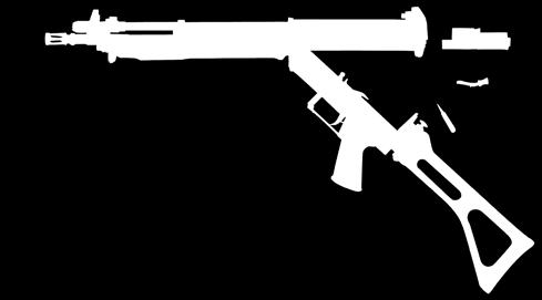 SCP 70/90 Assault rifle CALIBER OPERATION LOCKING SYSTEM FIRING MODE MAGAZINE SAFETIES OVERALL LENGTH (mm) Length with folded butt (mm) Barrel length (mm) Sight radius (mm) Weight (with empty