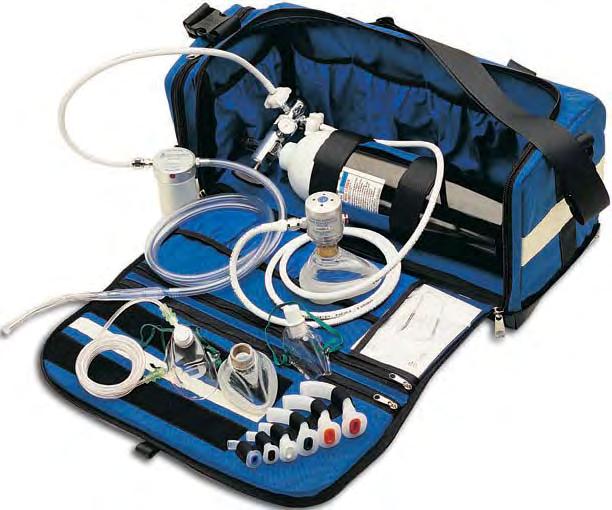RESUSCITATION RESUSCITATION KITS R-VIVA EMERGENCY RESUSCITATOR Simple, lightweight and resilient Plenty of extra storage pockets to store and protect your systems components Basic kit design allows