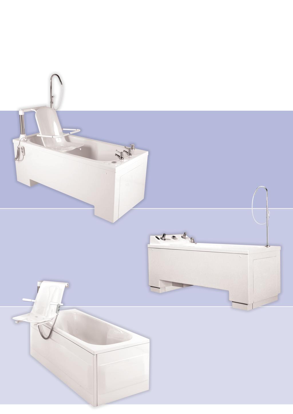 the Professional Range Integrated bathing systems by Gainsborough Baths Gainsborough is the largest manufacturer of specialist baths in the world.