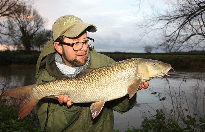 03 BARBEL Floodwater barbel fishing is one of my favourite pursuits.