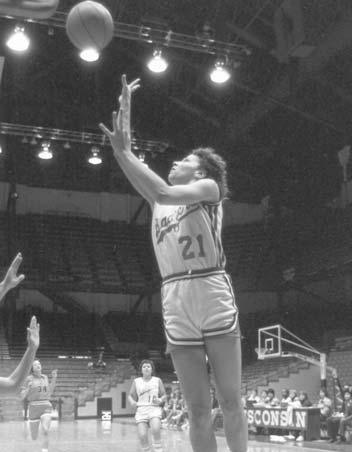 THERESA HUFF 1,879 Points (1979-83) Milwaukee, Wis. Inducted into the Wisconsin Athletic Hall of Fame in 1998.