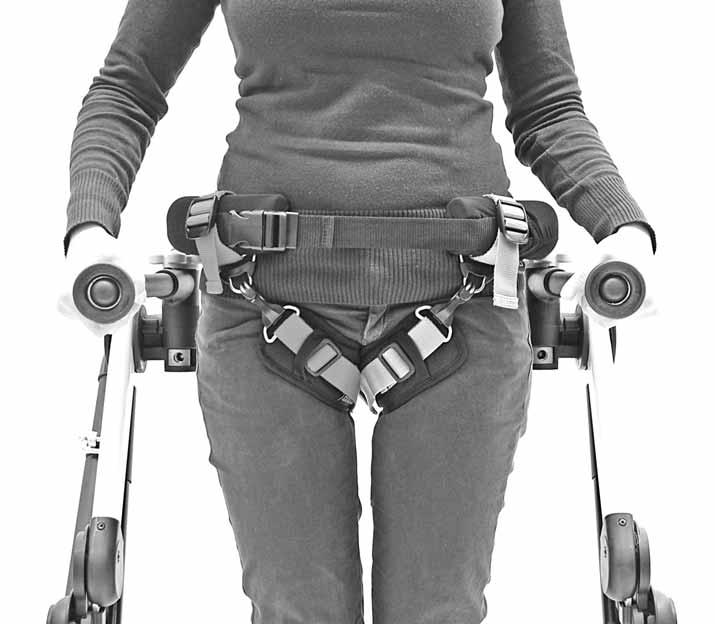 PELVIC HARNESS: ASSEMBLY AND ADJUSTMENT Follow the instructions on p.