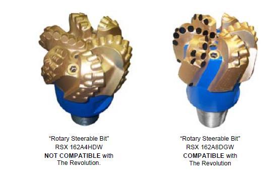 It worth to mention that several drill bit s manufacturers produce so-called rotary steerable bits.