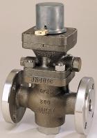 The pilot valve acts to regulate the amount of