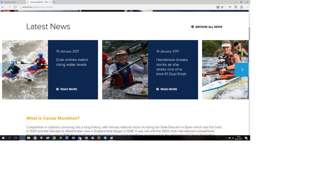 ICF Canoe Marathon Sub Page (2/6) Figure 3 - http://www.canoeicf.