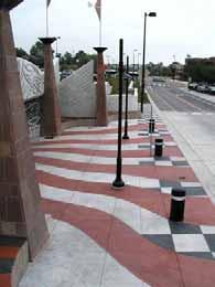 The following statements address proper location and design of sidewalks. SIDEWALK GUIDELINES 1.