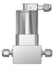 1.1.5 Valves Laboratory style For gases: The solenoids of these valves have an IP50 ingress