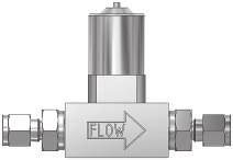 For liquids: The solenoids of these valves have an IP50 ingress  This valve is equipped with
