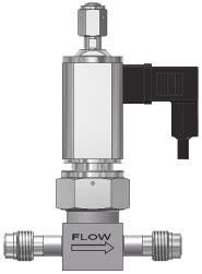 For liquids: The solenoids of these valves have an IP65 ingress protection  This valve is