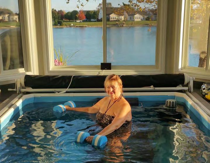The WaterWell is designed specifically to bring the benefits of aquatic fitness into your home.