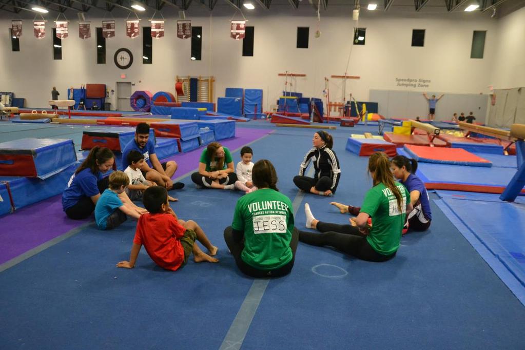 I CAN DO GYMNASTICS (AGES 7-12) The purpose of this program is to teach gymnastics skills to children and youth with autism in a safe and supportive environment.