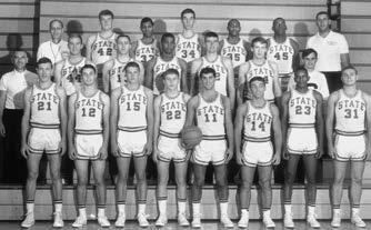 1958-59 BIG TEN CHAMPIONS 19-4 Overall, 12-2 Big Ten Led by All-American Johnny Green, the Spartans cruised to a Big Ten Championship,