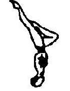 c) Bent Knee Vertical Position Body extended in Vertical Position, with the toe of the bent leg at the knee or thigh.