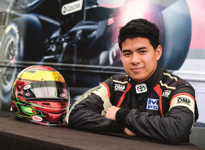 #44 CALVIN MING Georgetown, Guyana Born: 25 July 1996 Team: Victory Motor Racing From Georgetown in Guyana, which is on the north western Atlantic coast of South America, the 21-yearold has done most