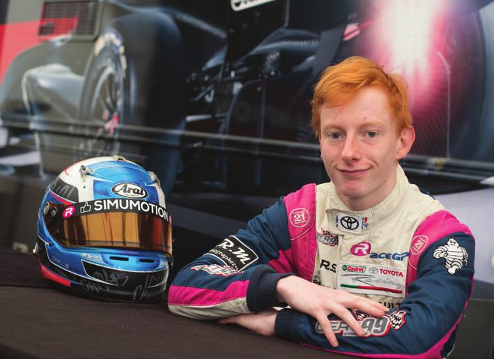#52 CHARLES MILESI Dijon, France Born: 4 March 2001 Team: MTEC Motorsport Charles Milesi is from Talant, a suburb of Dijon in eastern France and has raced in both the French Formula 4 and Northern
