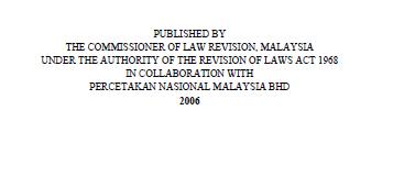 Rujukan The Commissioner Of Law Revision, Malaysia (2006) Laws Of Malaysia Act 173, Universiti Teknologi MARA Act 1976 Ministry Of